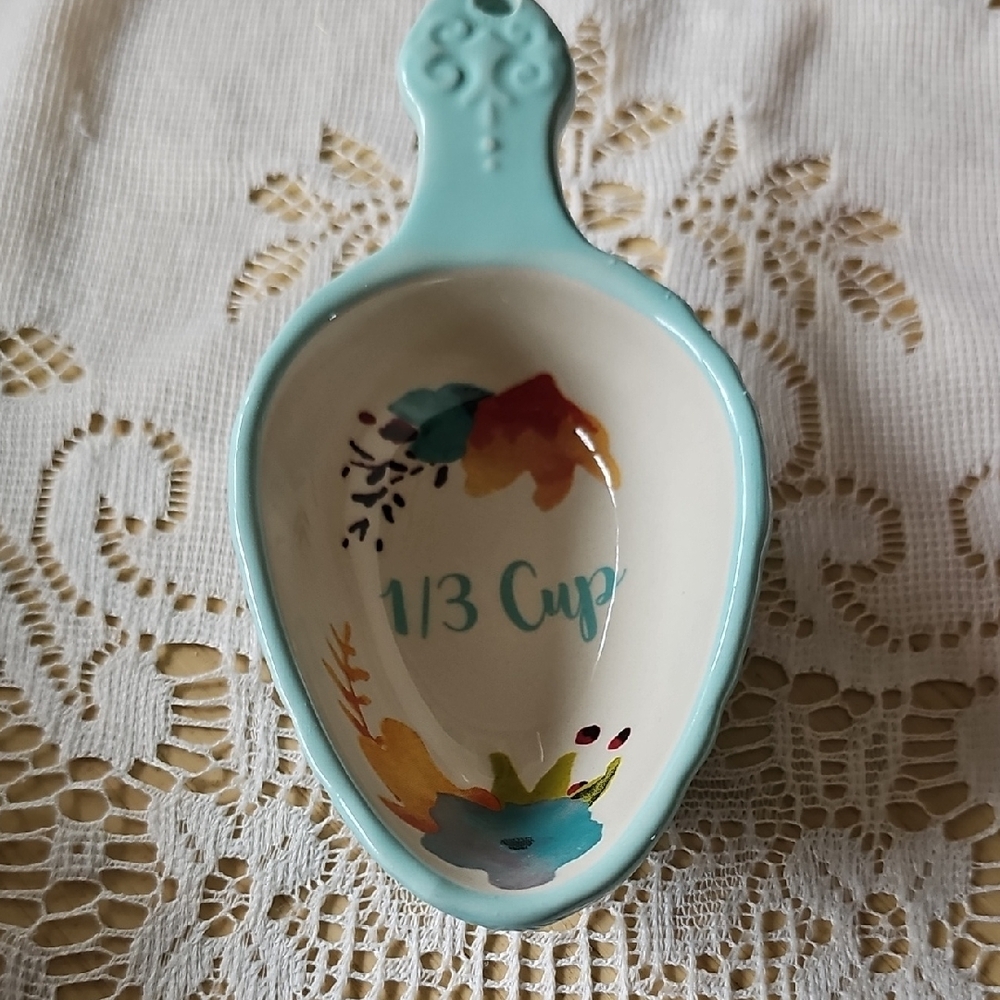 The Pioneer Woman Set Of 4 Ceramic Measuring Cups - Picture 4 of 6